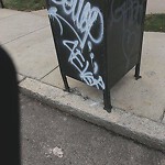Graffiti at 11 Garrison Rd