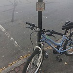 Abandoned Bike at 328 Washington St
