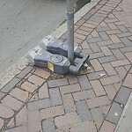Broken Parking Meter at 411 Harvard St