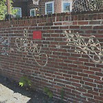 Graffiti at 45 Garrison Rd