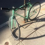 Abandoned Bike at 21 Linden Pl