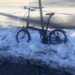 Abandoned Bike at 405 Harvard St