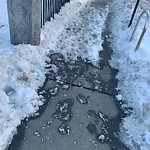 Unshoveled/Icy Sidewalk at 86 Monmouth St