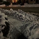 Unshoveled/Icy Sidewalk at 1 Toxteth St