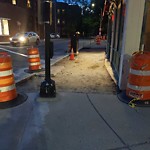 Sidewalk Repair at 1386a Beacon St