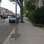 Sidewalk Obstruction at 342 Harvard St