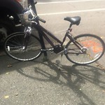 Abandoned Bike at 655 Washington St