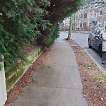 Sidewalk Obstruction at 35 Addington Rd