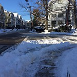 Unshoveled/Icy Sidewalk at 42.33 N 71.12 W