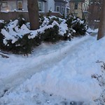 Unshoveled/Icy Sidewalk at 25 Kent St
