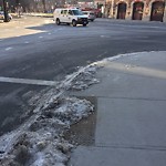 Unshoveled/Icy Sidewalk at 160 Washington St