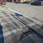 Pothole at 496 Harvard St