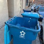 Trash/Recycling at 1004 Beacon St