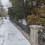 Unshoveled/Icy Sidewalk at 95 Carlton St Brookline