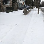 Unshoveled/Icy Sidewalk at 34 Beech Rd Longwood