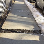 Sidewalk Repair at 33 Pond Ave