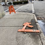 Sidewalk Obstruction at 1288 Beacon St