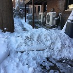 Unshoveled/Icy Sidewalk at 42.34 N 71.13 W