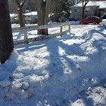 Unshoveled/Icy Sidewalk at 900 W Roxbury Pkwy