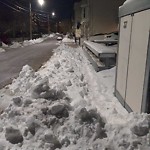 Unshoveled/Icy Sidewalk at 40 Franklin St