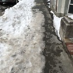 Unshoveled/Icy Sidewalk at 319 Harvard St