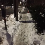 Unshoveled/Icy Sidewalk at 39 Kent St