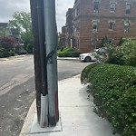 Sidewalk Obstruction at 48 Summit Ave