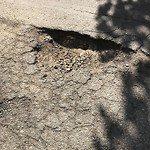 Pothole at 18 Fuller St