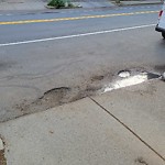 Pothole at 112 A Chestnut St