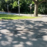 Pothole at 167–199 Crafts Rd, Chestnut Hill