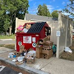 Trash/Recycling at 20 Thornton Rd, Chestnut Hill