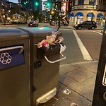 Trash/Recycling at 1322 Beacon St