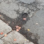 Pothole at 40 Davis Ave
