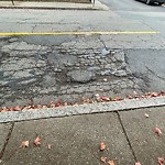 Pothole at 49 Davis Ave