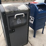 Trash/Recycling at 1296 Beacon St
