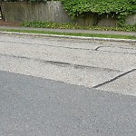 Pothole at 40 Norfolk Rd, Chestnut Hill
