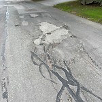 Pothole at 100 Fairway Rd, Chestnut Hill