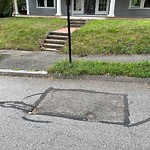 Pothole at 3 Spooner Rd, Chestnut Hill