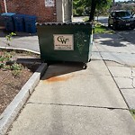 Sidewalk Obstruction at 11 Williston Rd