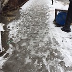 Unshoveled/Icy Sidewalk at 1 Station St