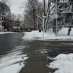 Unshoveled/Icy Sidewalk at 77 Addington Rd