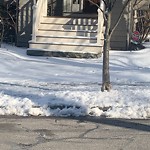 Unshoveled/Icy Sidewalk at 119 Coolidge St