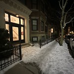 Unshoveled/Icy Sidewalk at 42.34 N 71.12 W