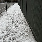 Unshoveled/Icy Sidewalk at 8 Sears Rd