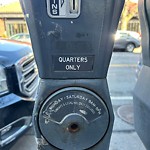 Broken Parking Meter at 295 Washington St