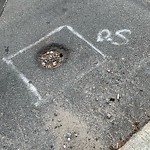 Pothole at 1–99 Leverett St