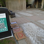 Trash/Recycling at 333 Washington St Brookline Village