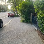 Sidewalk Obstruction at 757 Washington St