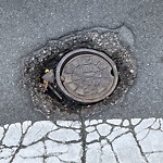 Pothole at 1–19 Waverly St