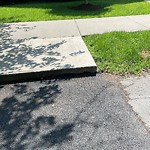 Sidewalk Repair at 125 Crowninshield Rd